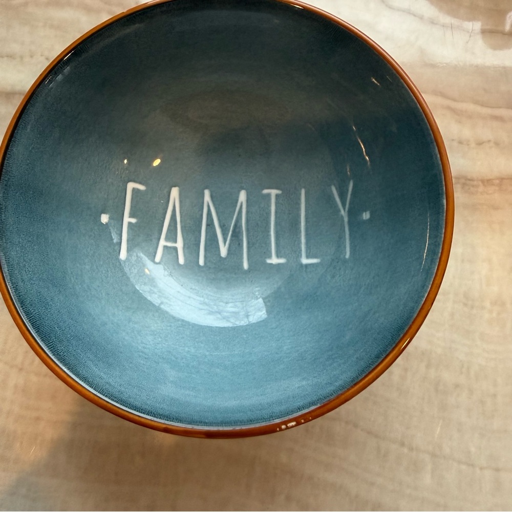 Blue Ceramic Rae Dunn Bowls - Picture 3 of 14